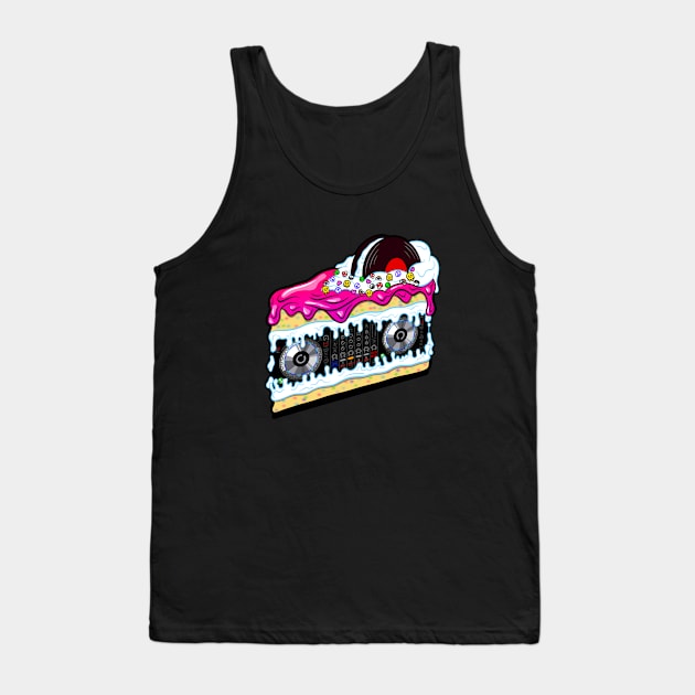 Kandi Controller Cake Tank Top by reginarennart